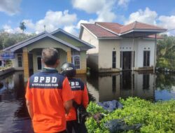 Banjir Masih Rendam Rumah di Kabupaten Kubu Raya