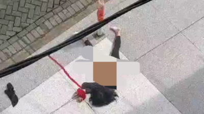 Tragis.! Wanita Muda Tewas Terpental dari Lantai Tiga Tempat Gym