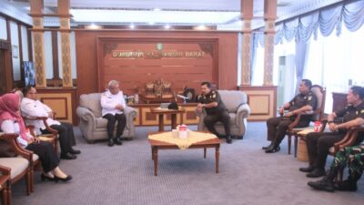 Pj Gubernur Kalbar Terima Kunjungan Pertama Kajati Kalbar