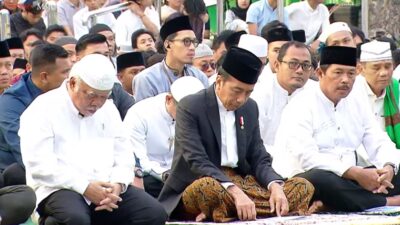 Salad Id di Semarang, Presiden Jokowi Ucapkan Selamat Idul Adha
