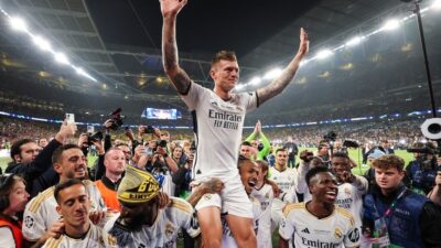 Taklukan Dortmund di Partai Puncak, Real Madrid Juara Liga Champions ke 15 Kali