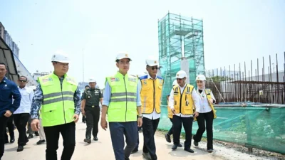 Wapres Gibran Rakabuming Tinjau Proyek Pengolahan Limbah di Penjaringan Jakarta Utara