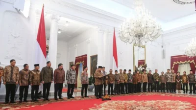 Presiden Prabowo Subianto Umumkan Menteri Kabinet, Ini Daftarnya