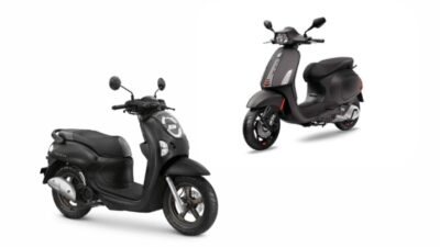 Vespa Sprint vs Honda Scoopy: Perbandingan Skutik Retro Stylish