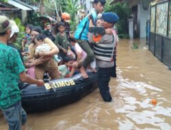 Polri terjunkan 200 Personel Bantu Evakuasi dan Penanganan Banjir di Jabodetabek