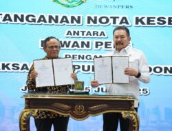 Kejaksaan RI dan Dewan Pers Sepakat Jalin Kerja Sama untuk Dukung Penegakan Hukum dan Kemerdekaan Pers