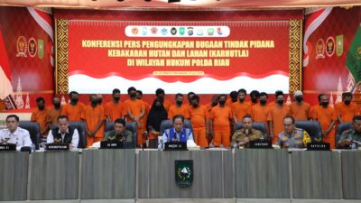 Karhutla Riau: BNPB Tetapkan 44 Tersangka, Operasi Modifikasi Cuaca Diperkuat